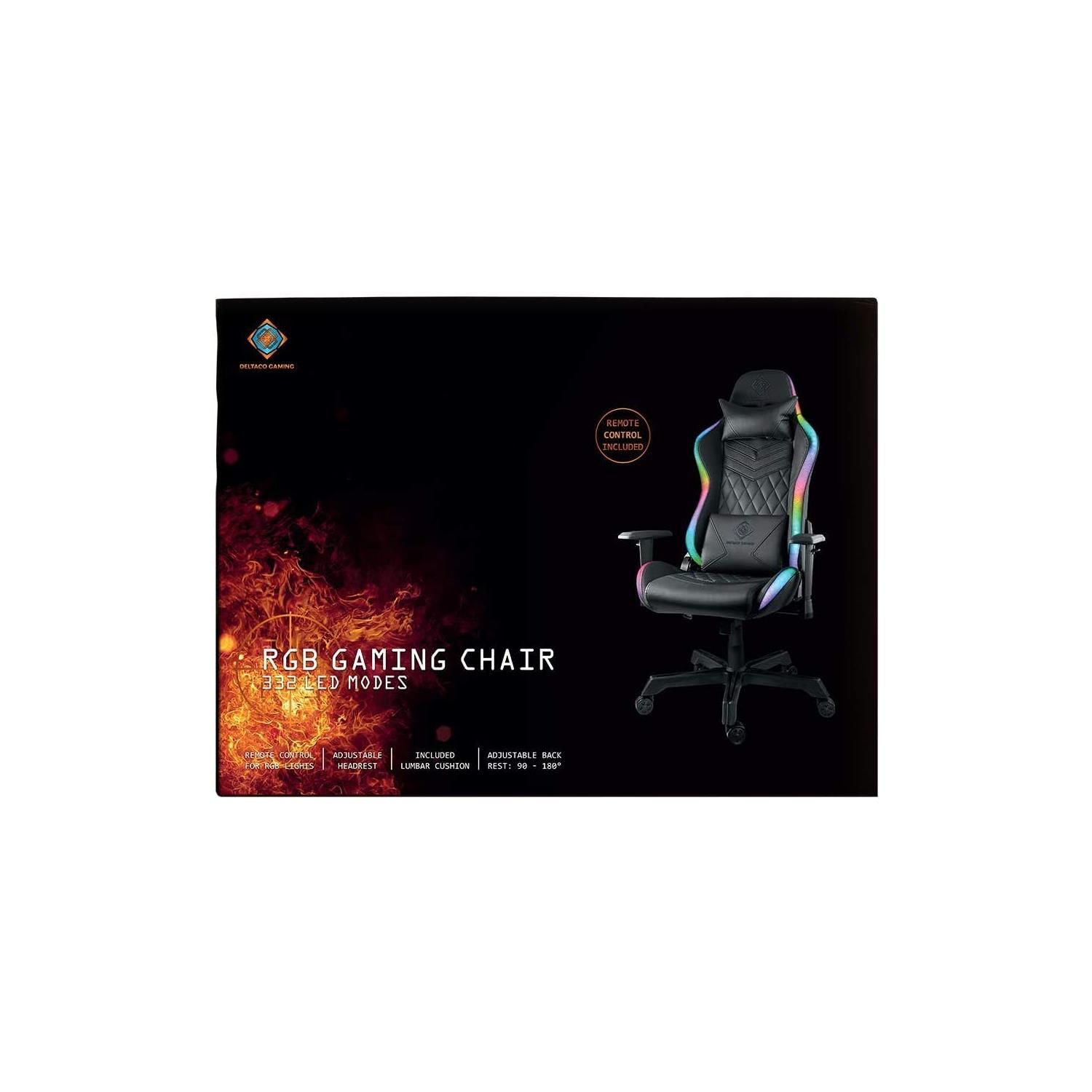 Leder Optik Gaming Stuhl DC310 höhenverstellbar Nackenkissen – Deltaco  Gaming Shop